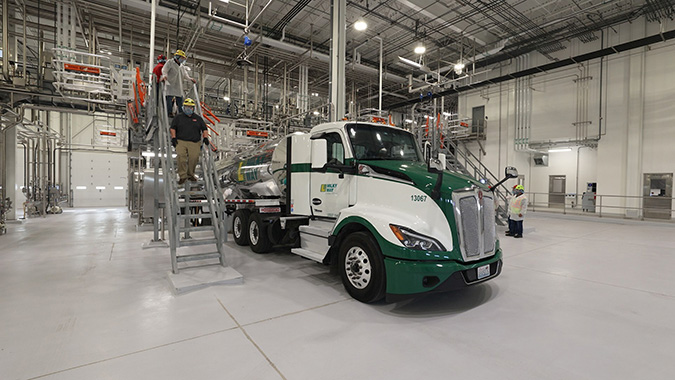 Darigold’s Pasco facility will be able to process up to 8 million pounds of milk per day. Darigold’s Pasco facility will be able to process up to 8 million pounds of milk per day.