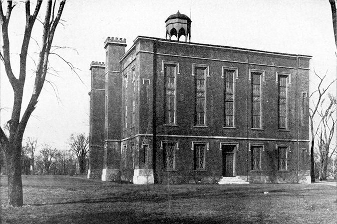 College Building circa 1858 